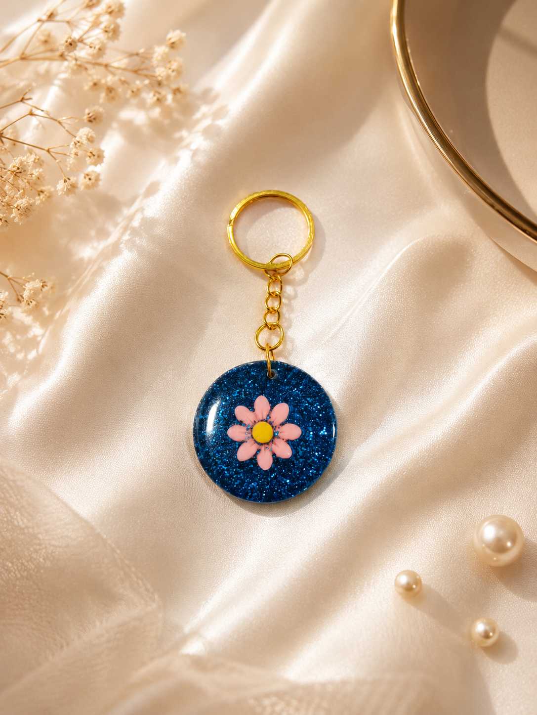 Resin Luxury Keychain