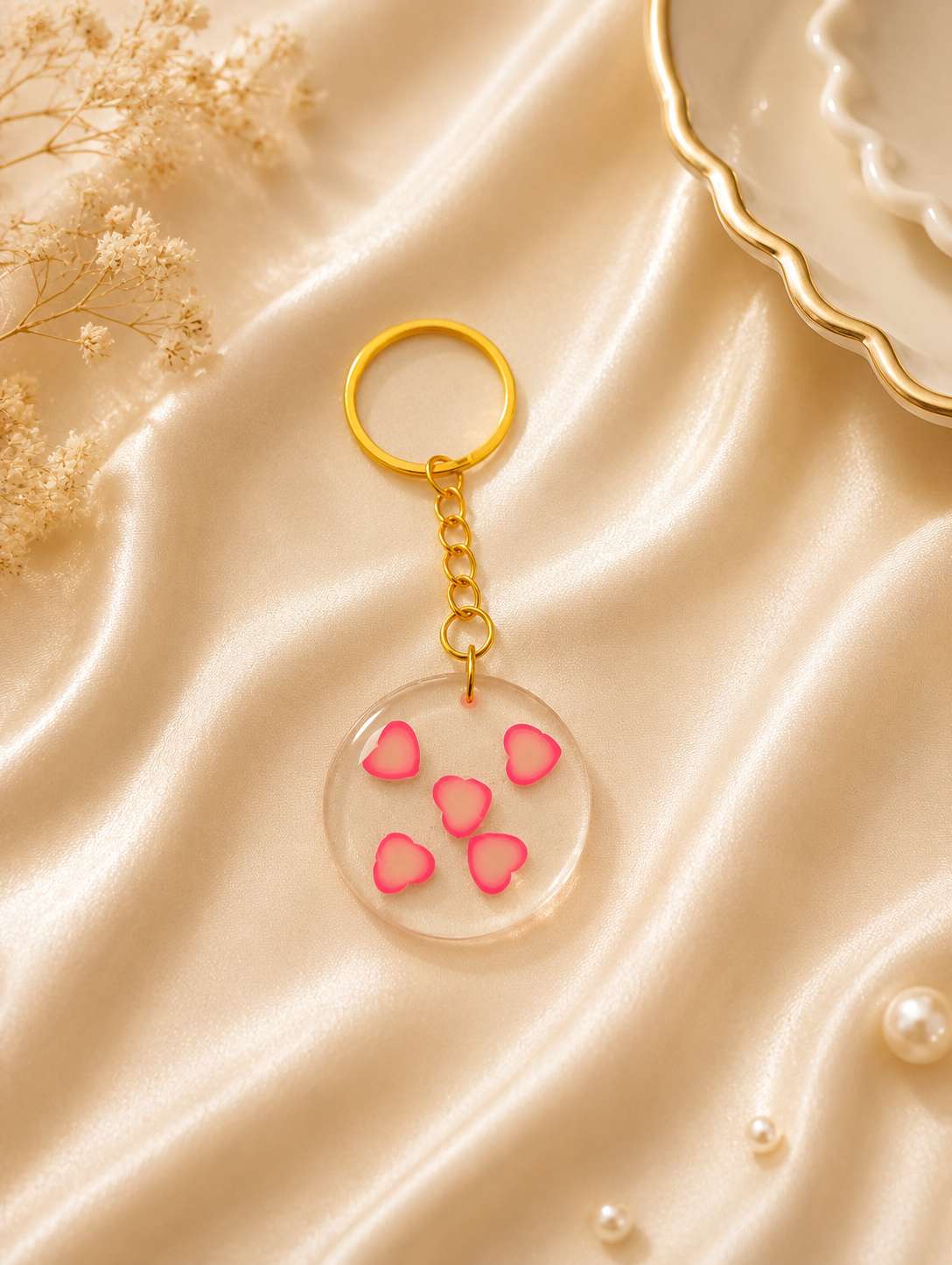 Resin Luxury Keychain