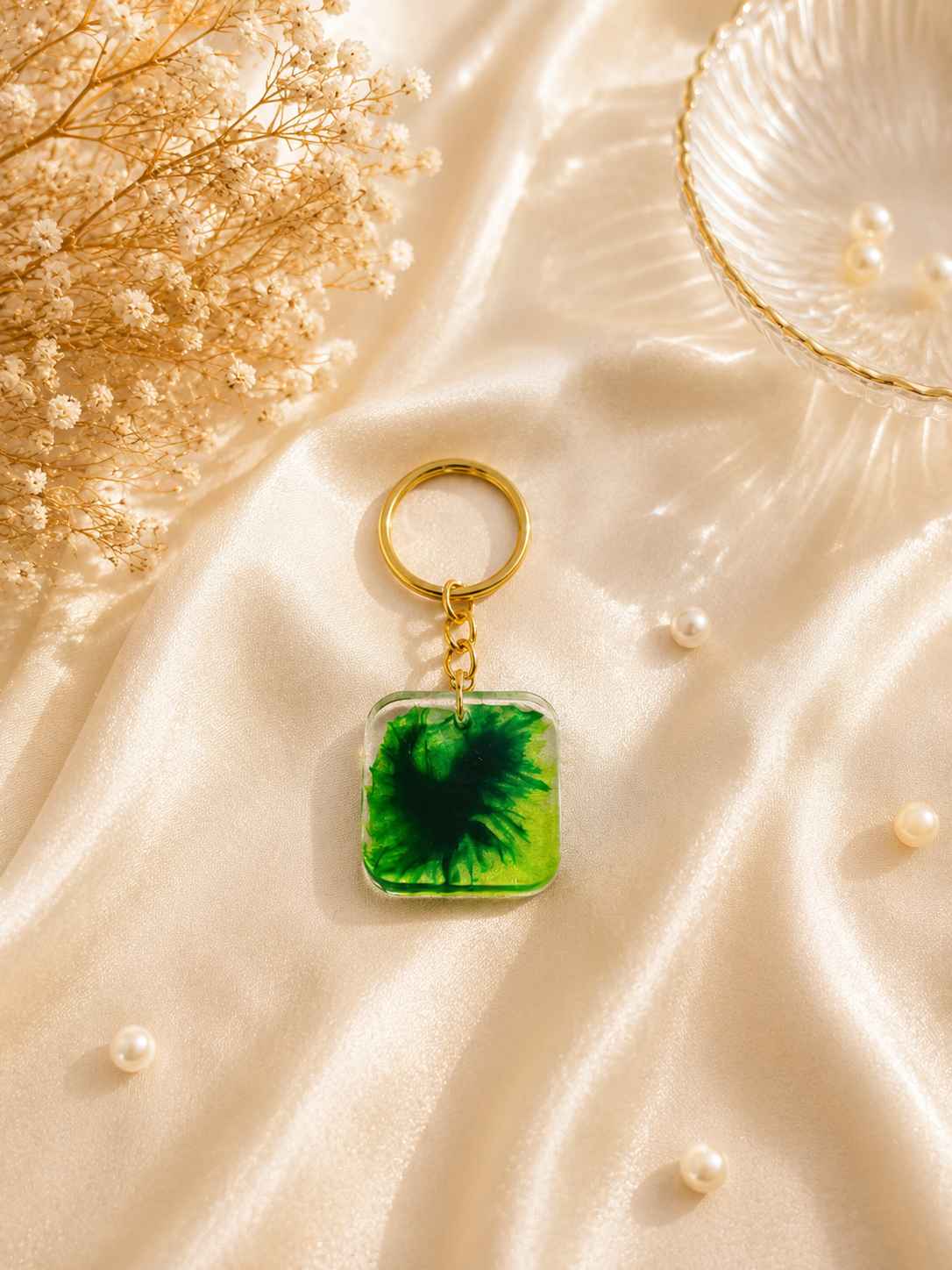 Resin Luxury Keychain