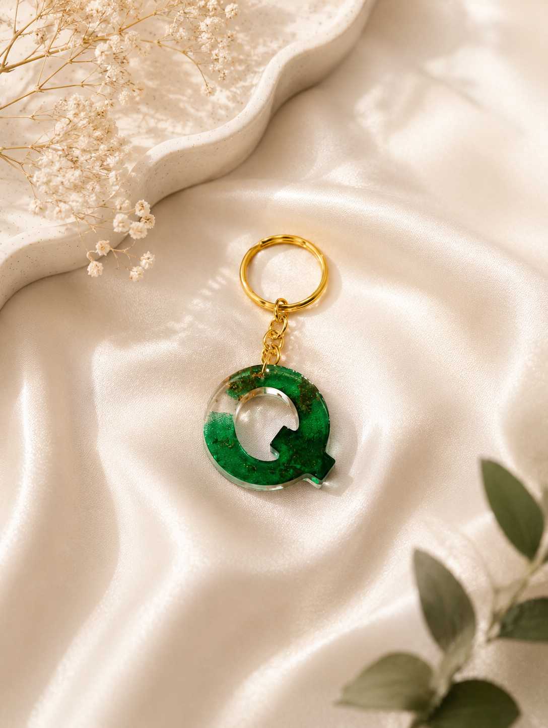Resin Luxury Keychain