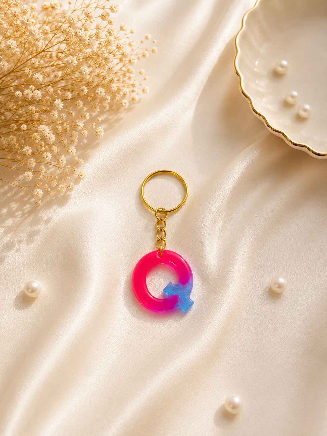Resin Luxury Keychain