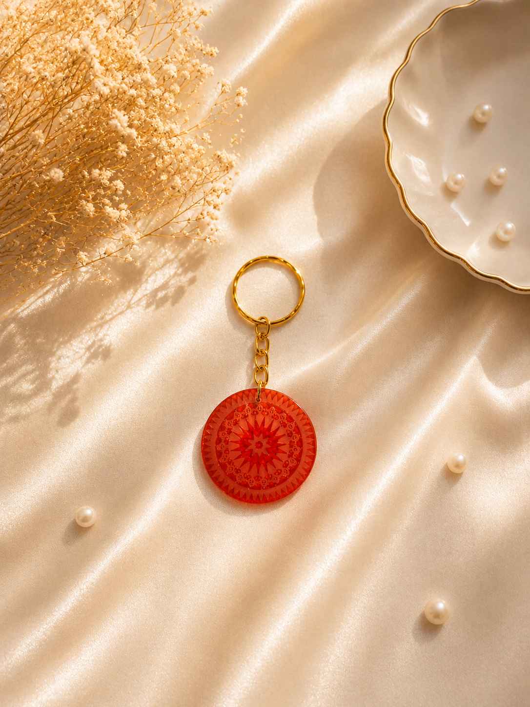 Resin Luxury Keychain