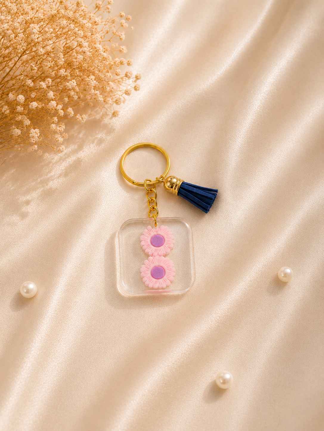 Resin Luxury Keychain