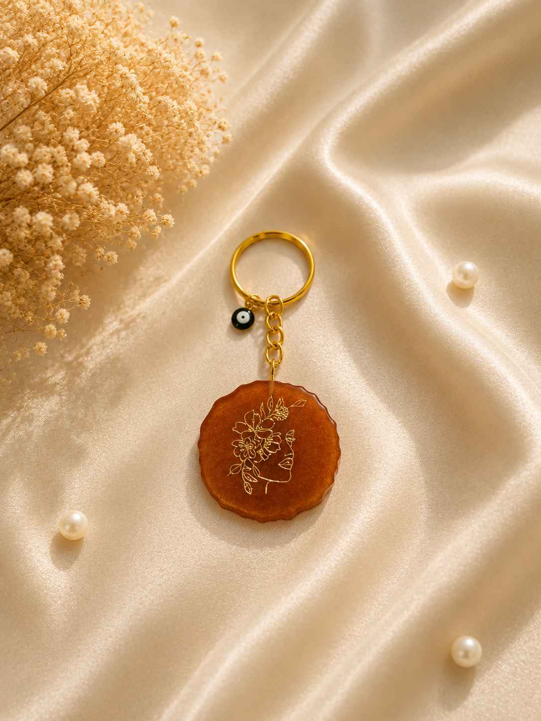 Resin Luxury Keychain