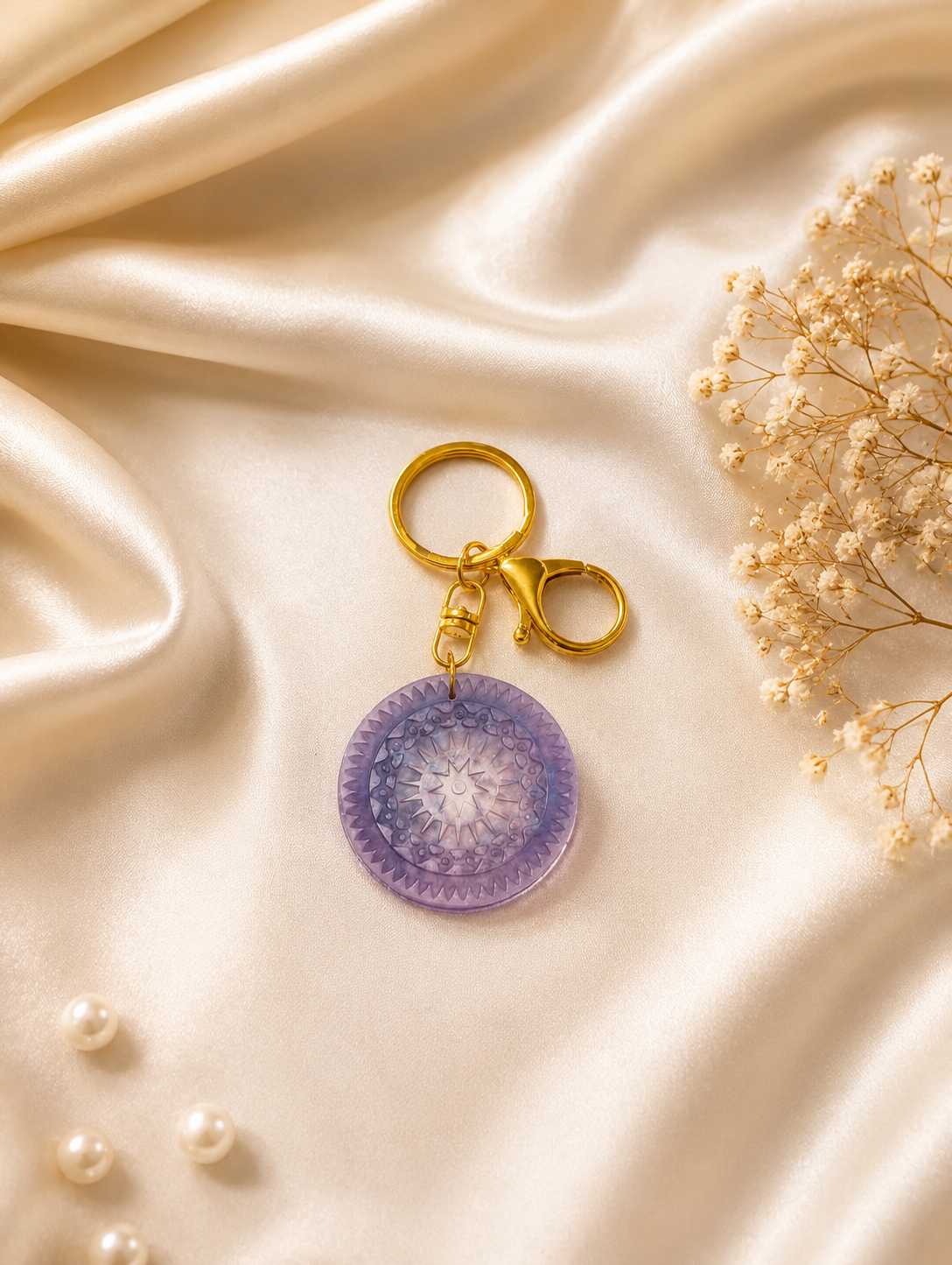 Resin Luxury Keychain