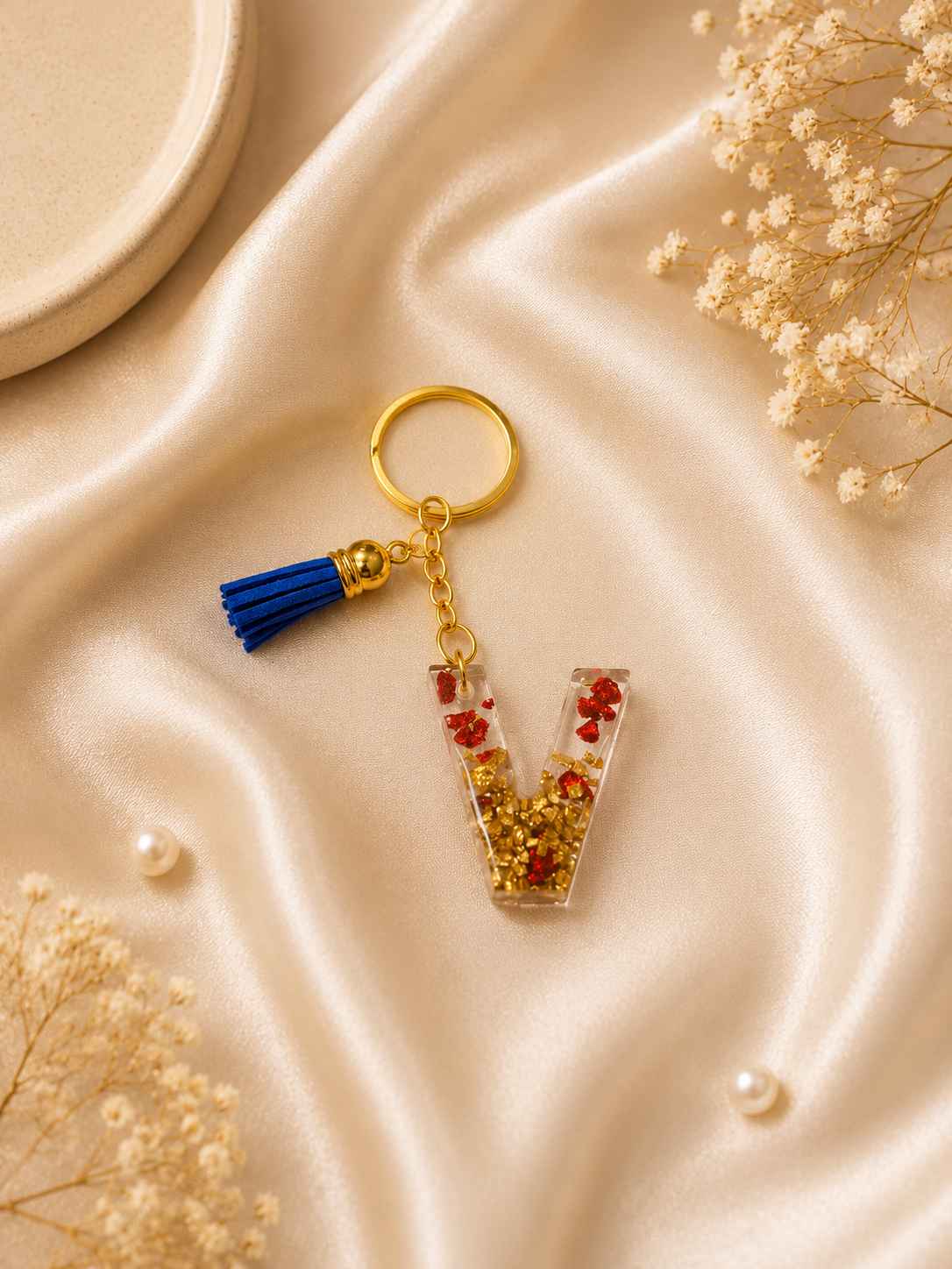 Resin Luxury Keychain