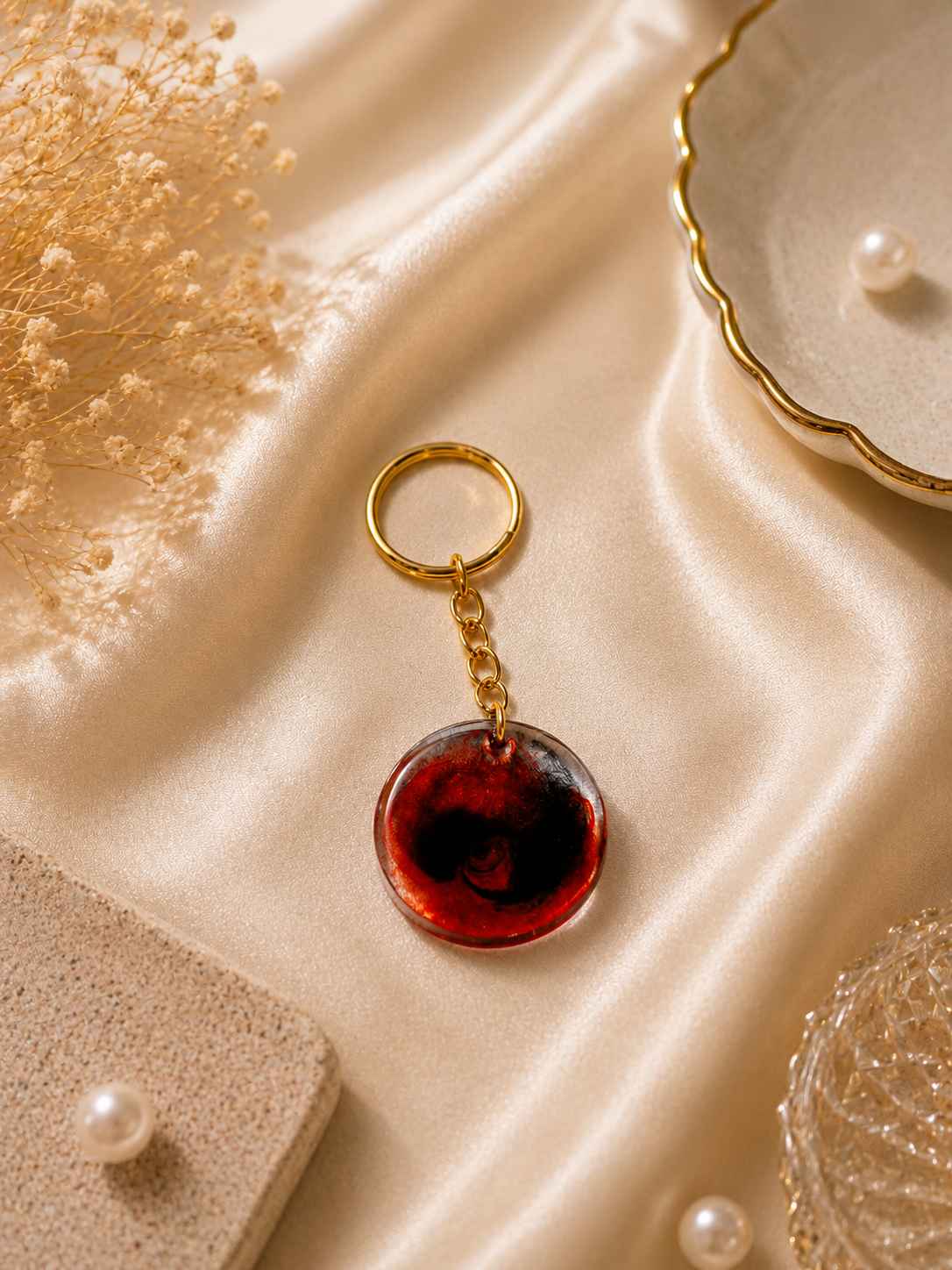 Resin Luxury Keychain