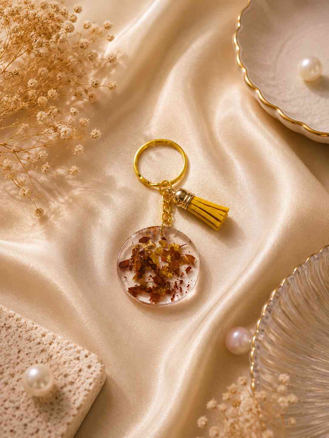 Resin Luxury Keychain