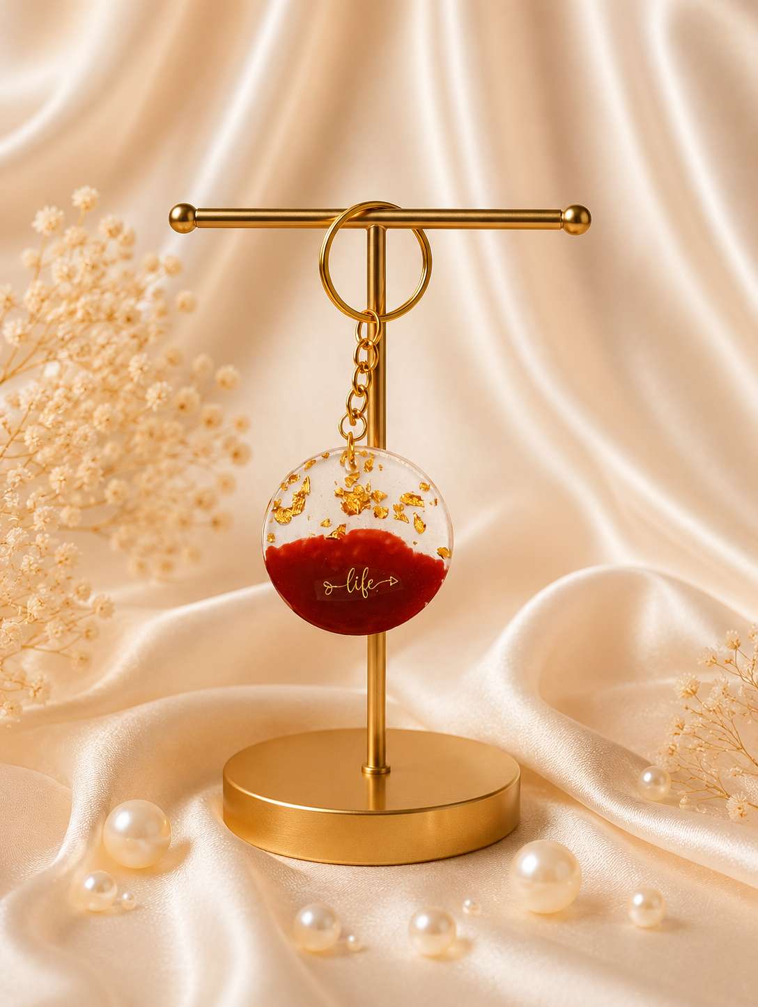 Resin Luxury Keychain
