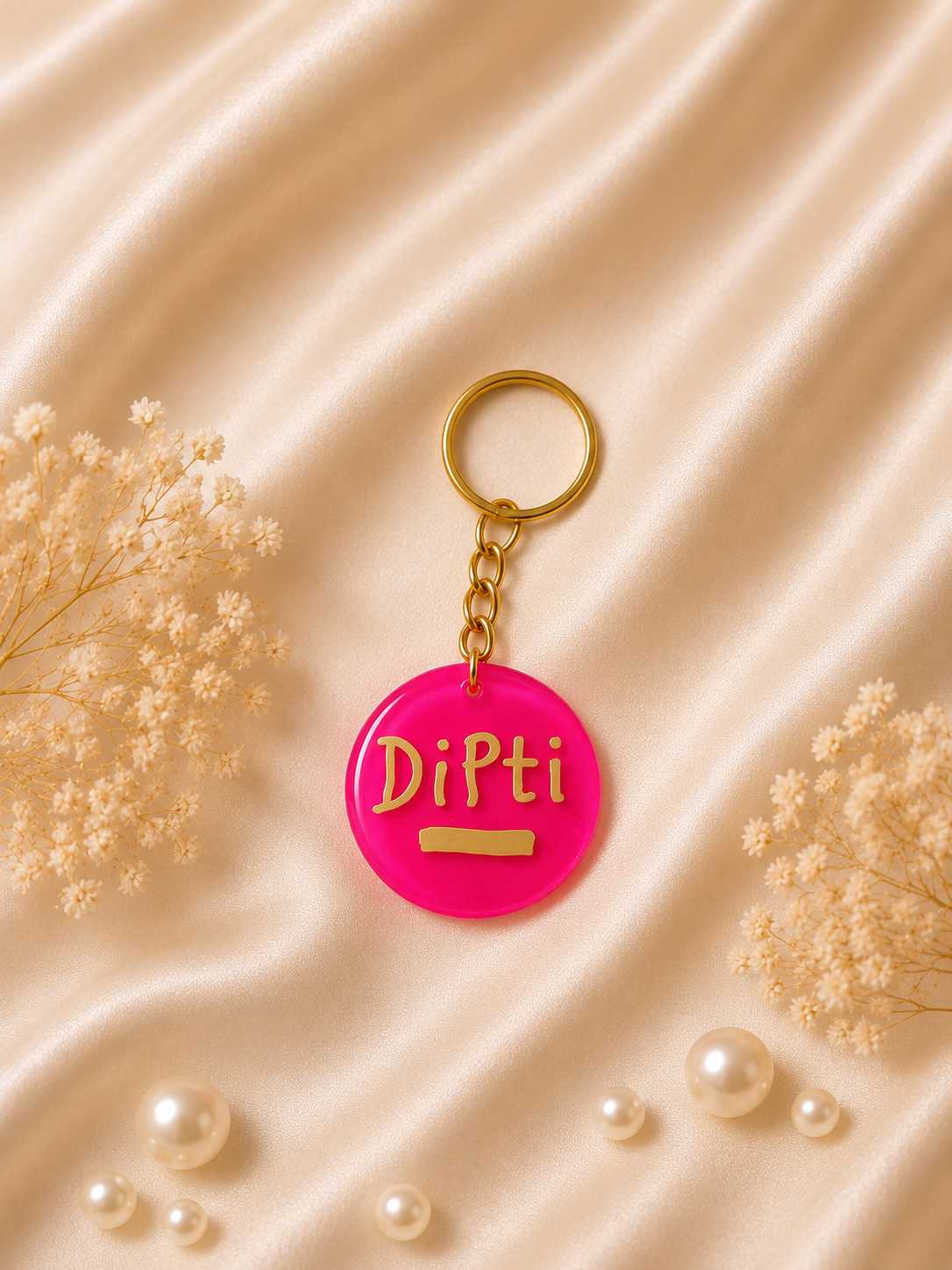 Resin Luxury Keychain