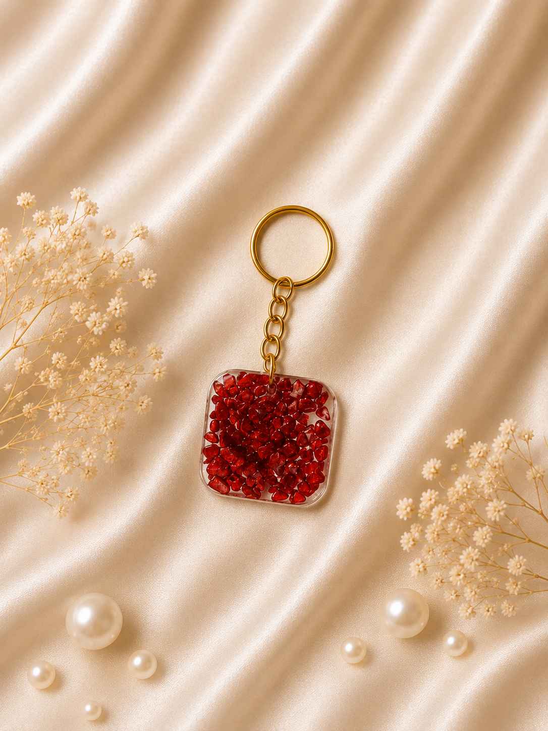 Resin Luxury Keychain