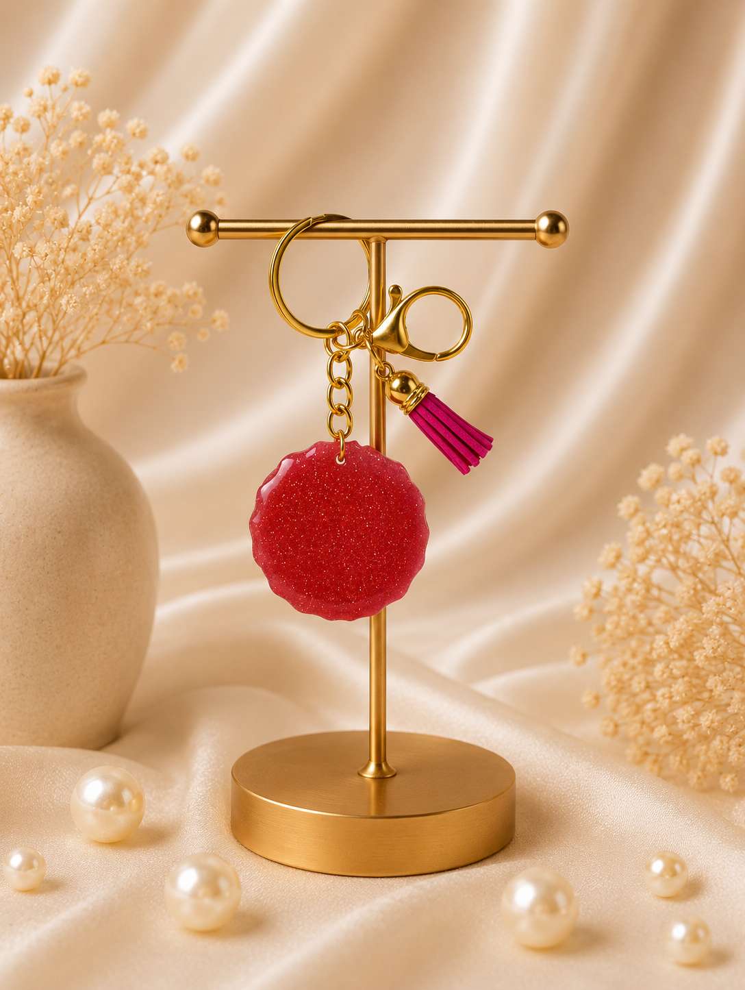 Resin Luxury Keychain