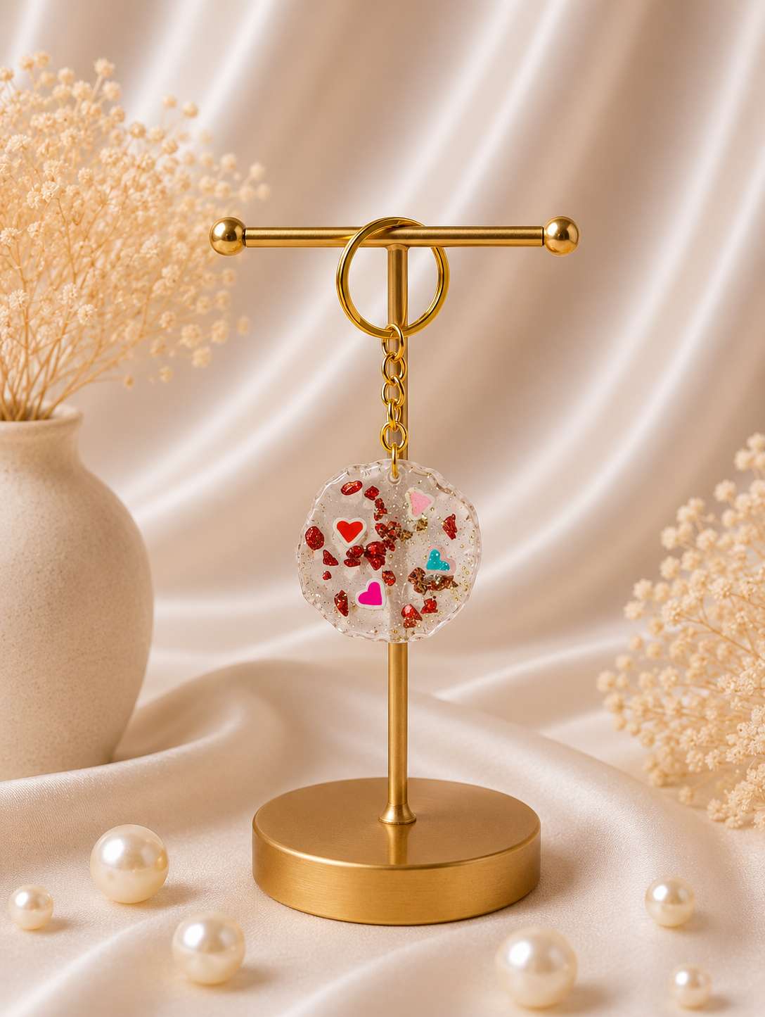 Resin Luxury Keychain