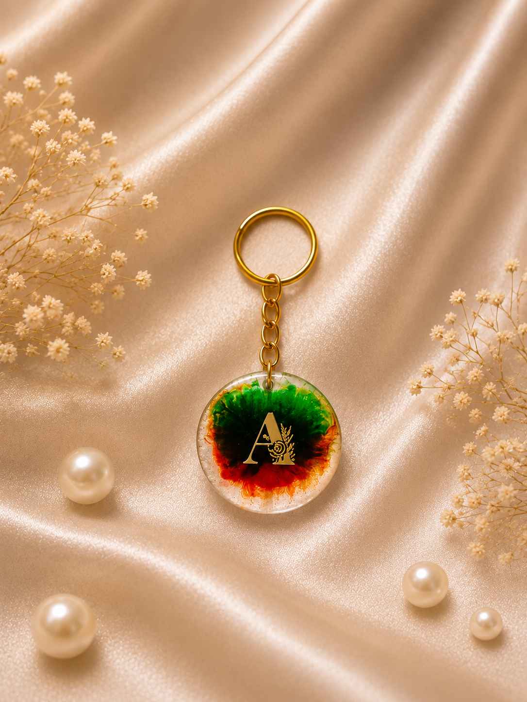 Resin Luxury Keychain