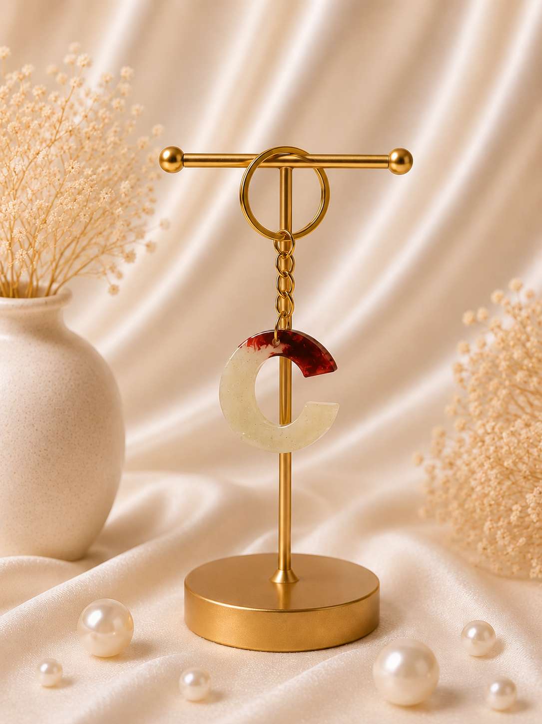 Resin Luxury Keychain