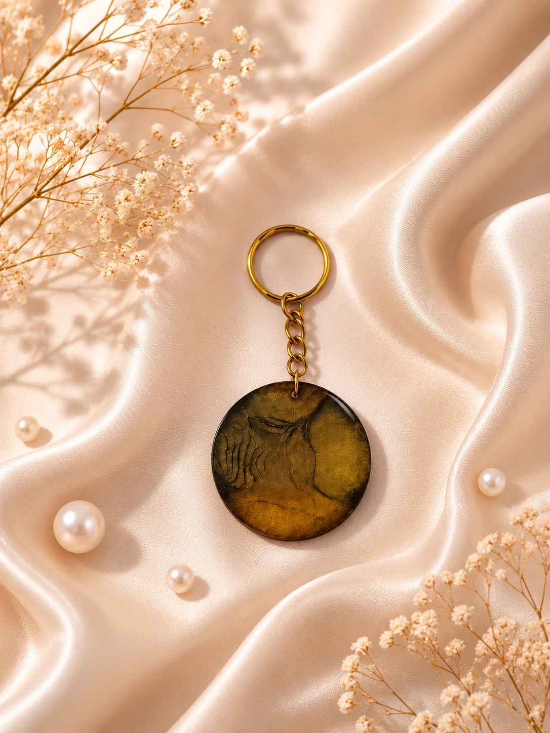 Resin Luxury Keychain