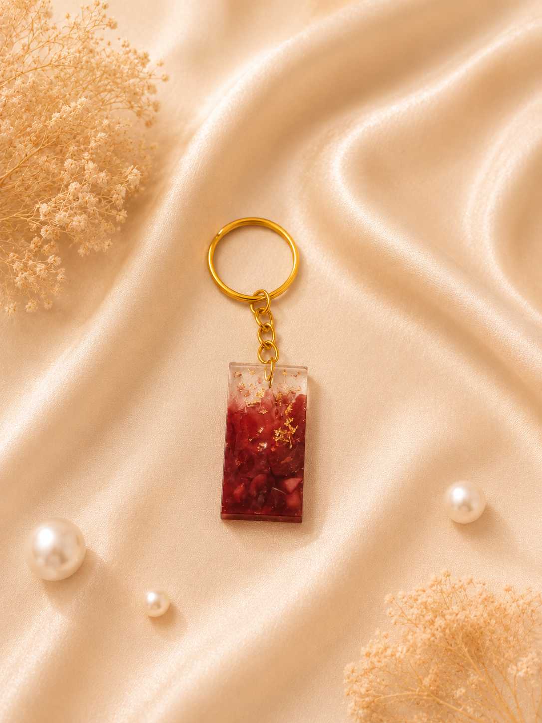 Resin Luxury Keychain