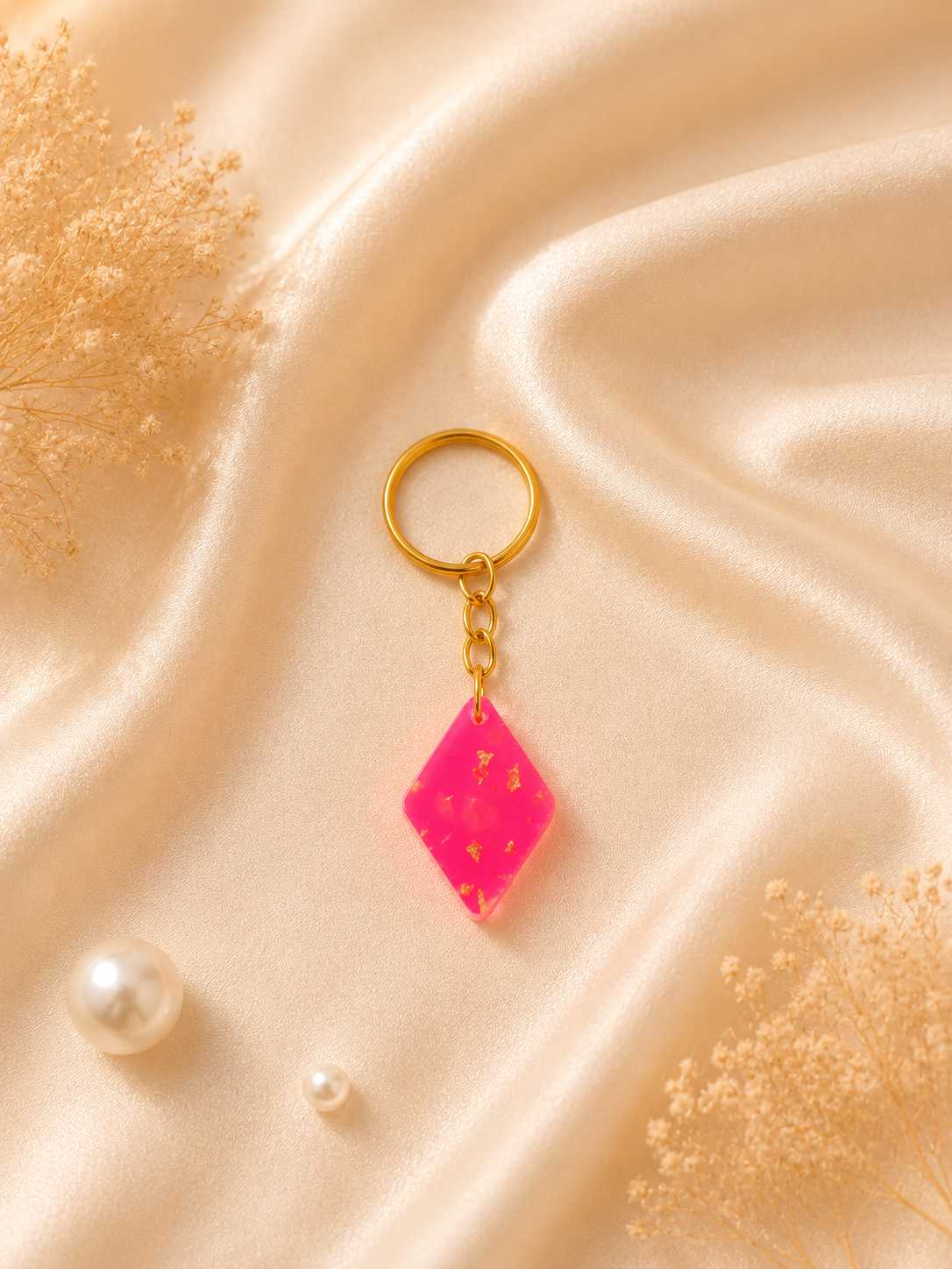 Resin Luxury Keychain