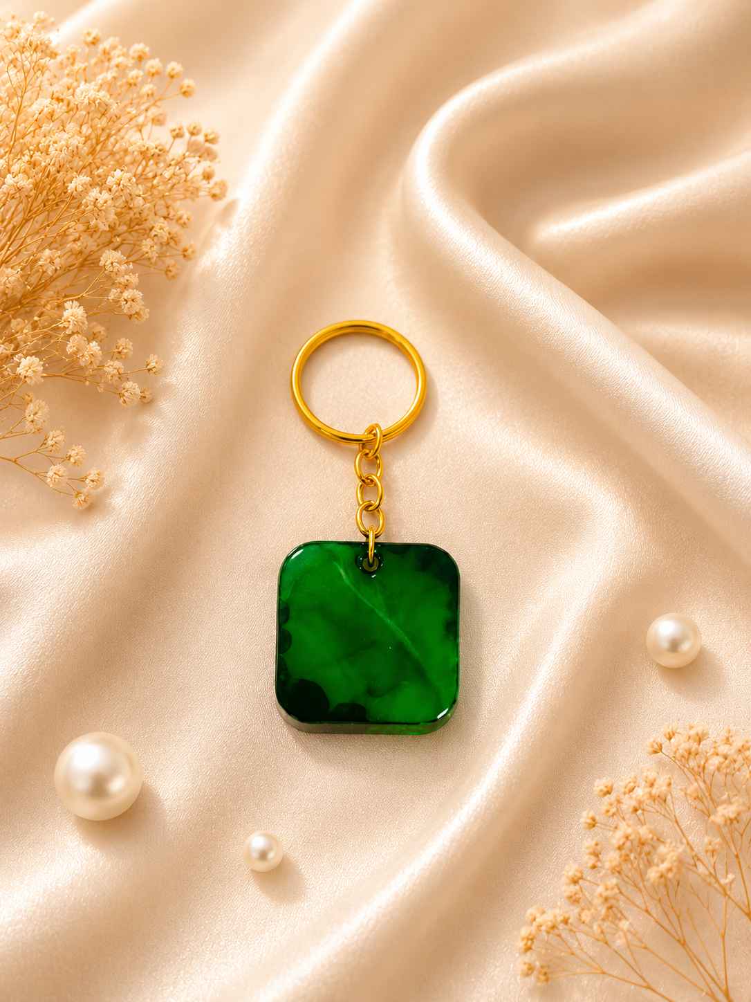 Resin Luxury Keychain