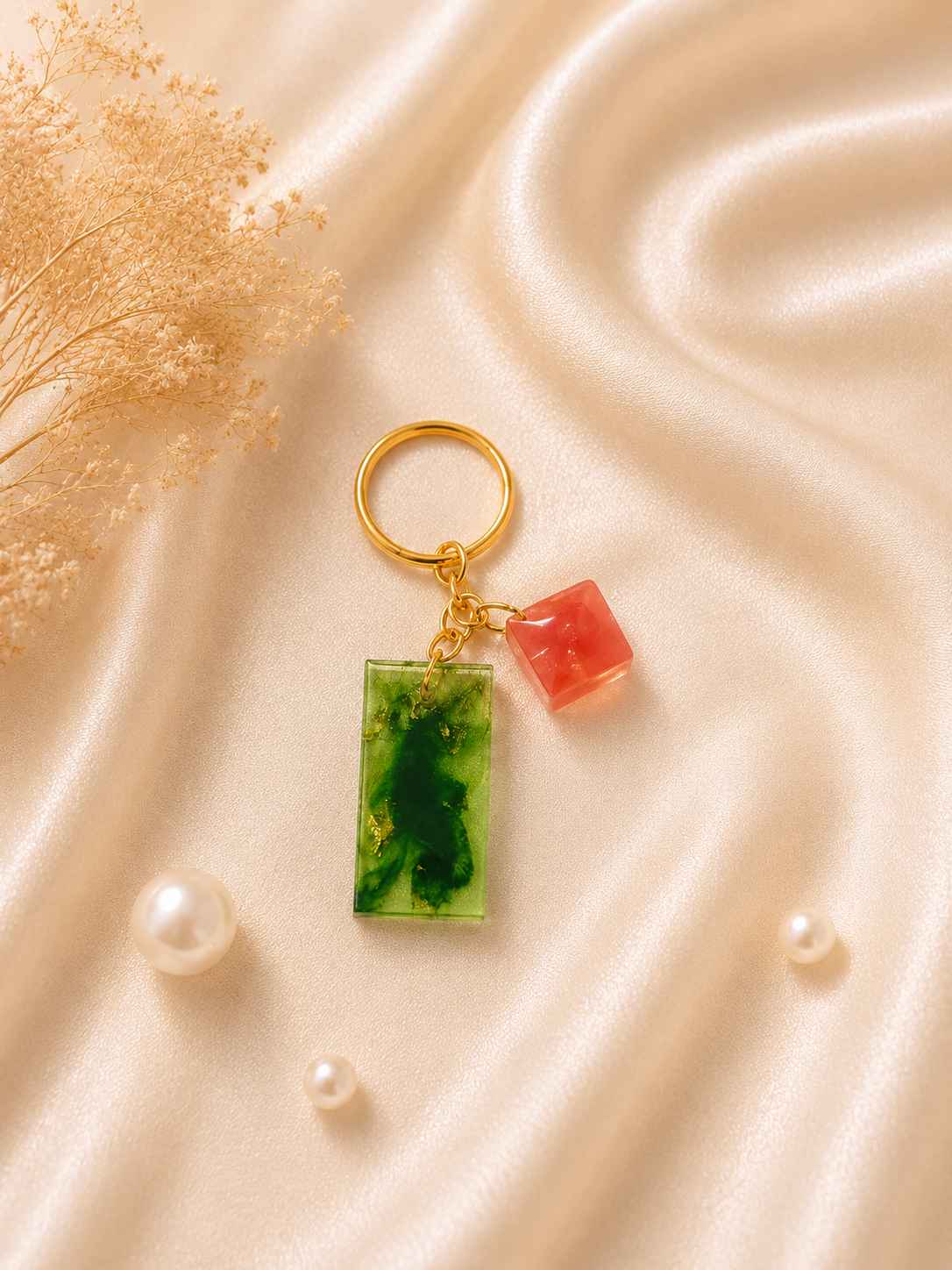 Resin Luxury Keychain