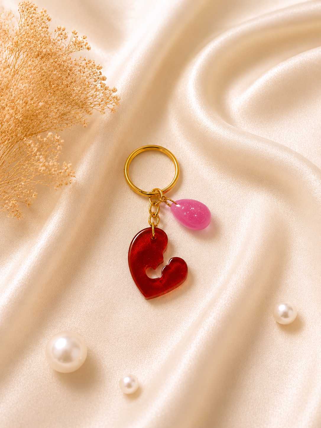 Resin Luxury Keychain