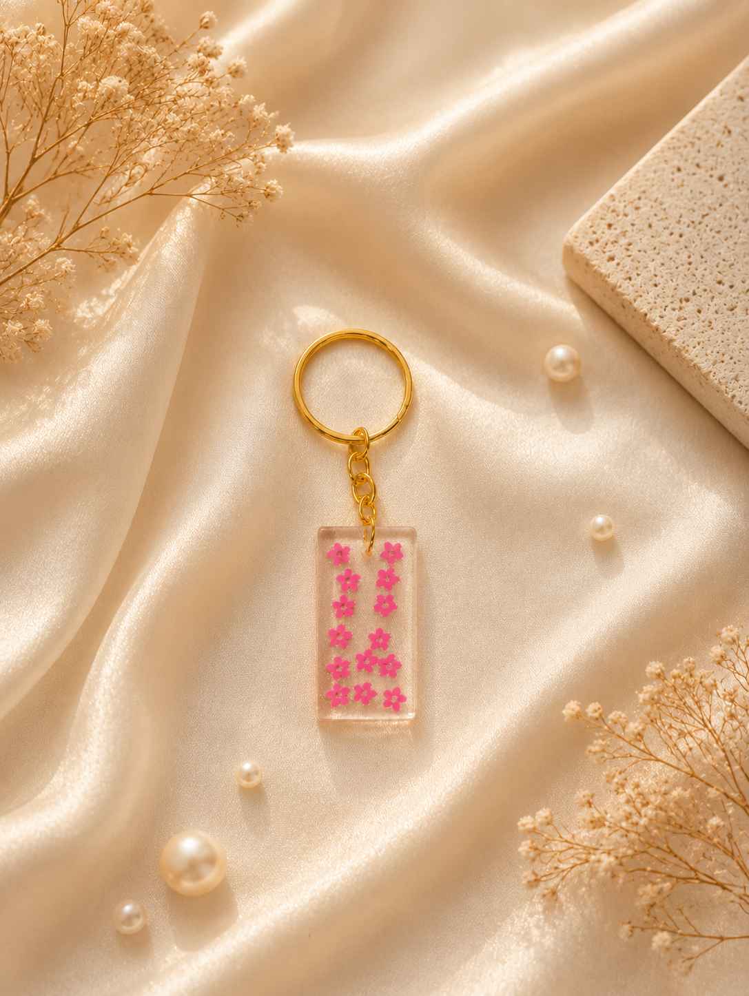 Resin Luxury Keychain