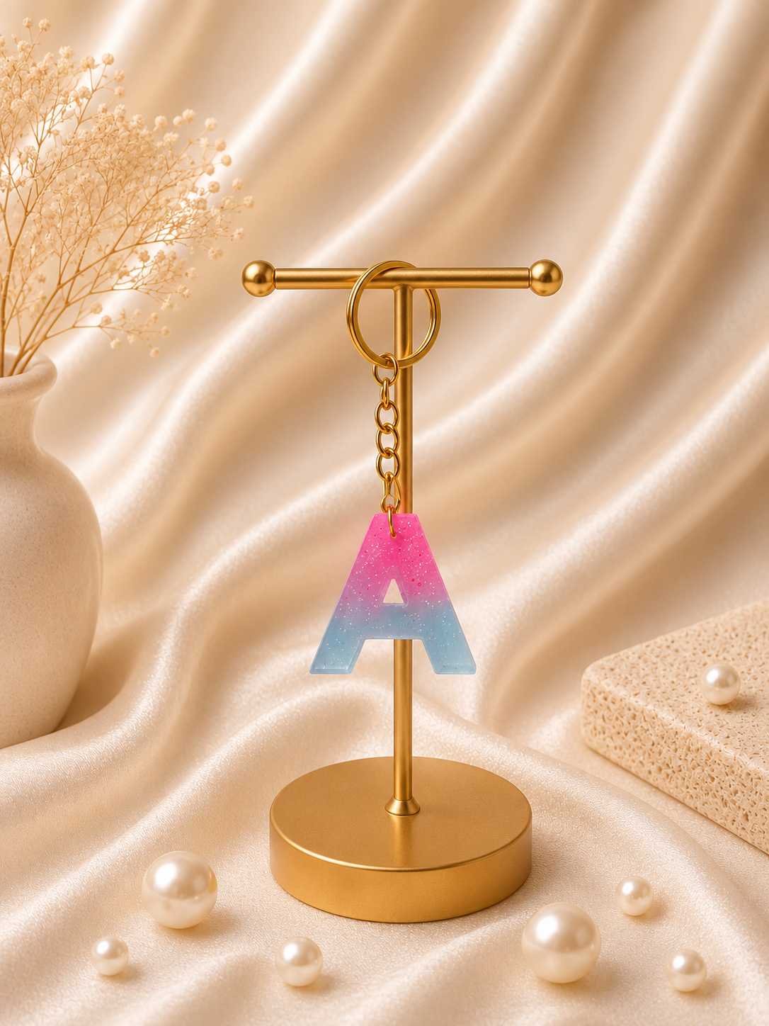Resin Luxury Keychain