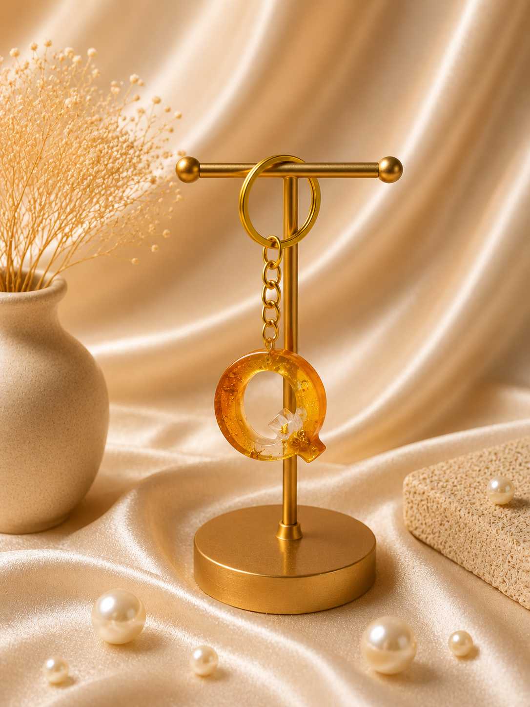 Resin Luxury Keychain