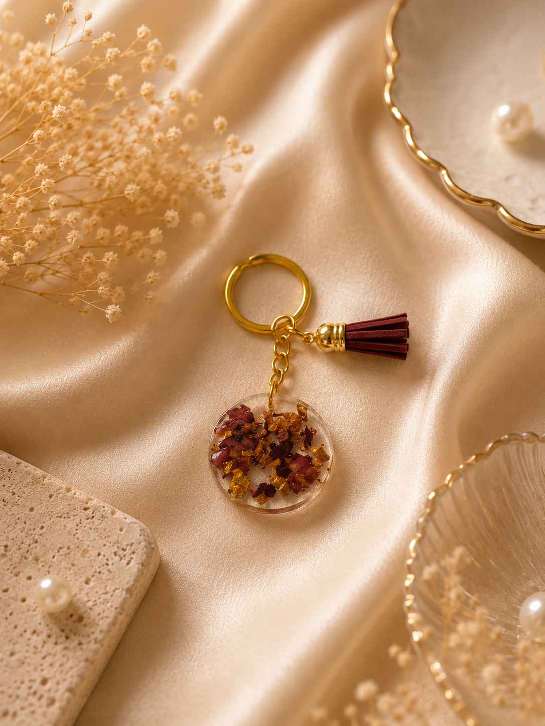 Resin Luxury Keychain