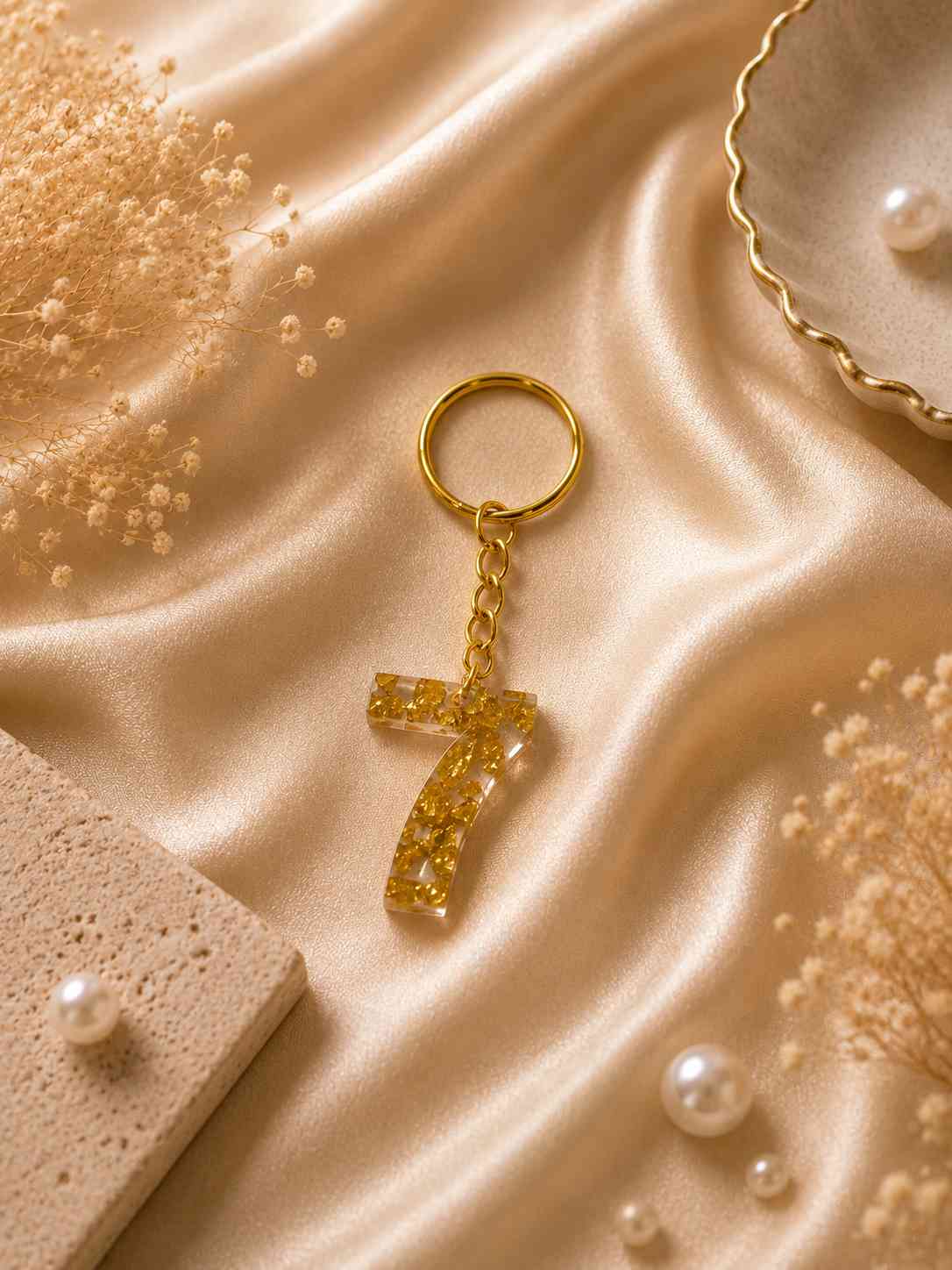Resin Luxury Keychain