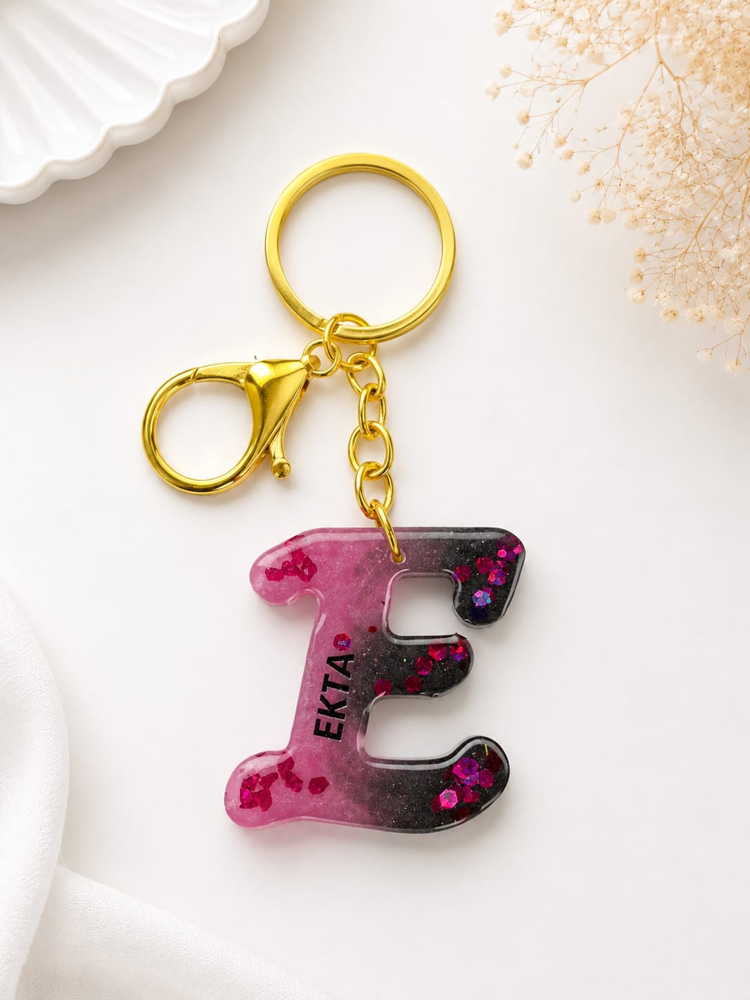 Resin Luxury Keychain