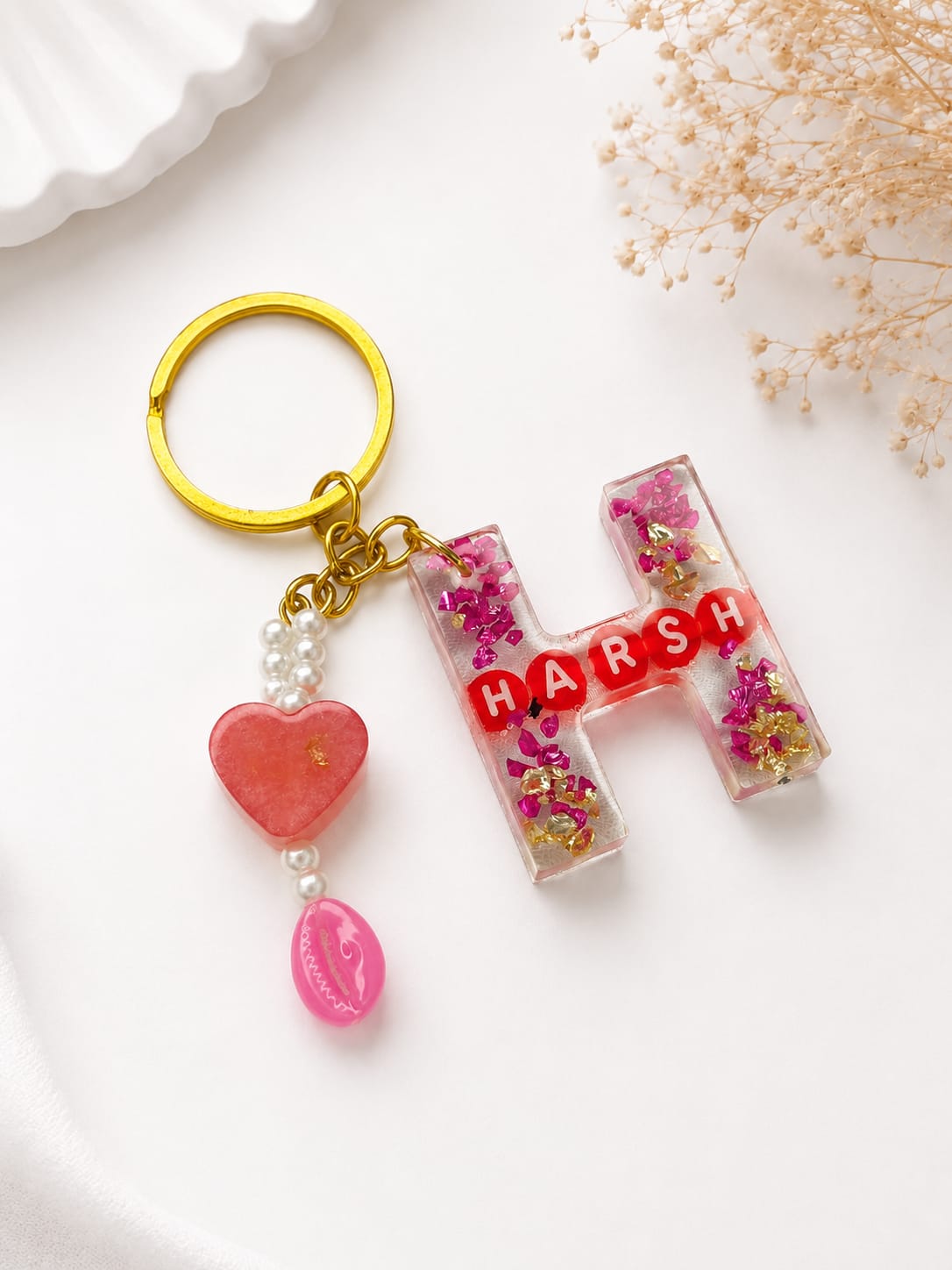 Resin Luxury Keychain