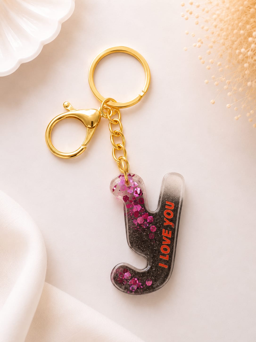 Resin Luxury Keychain