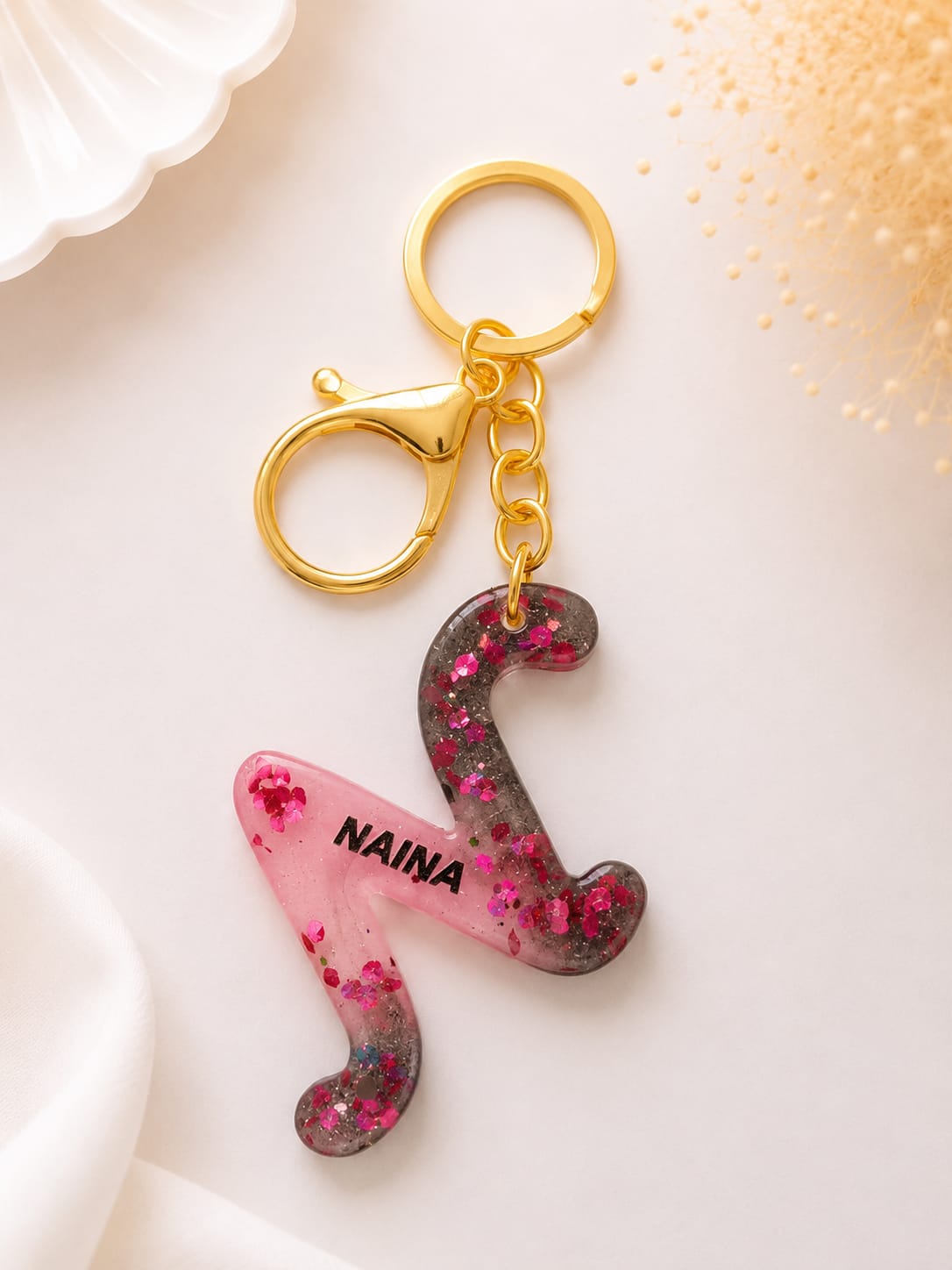 Resin Luxury Keychain