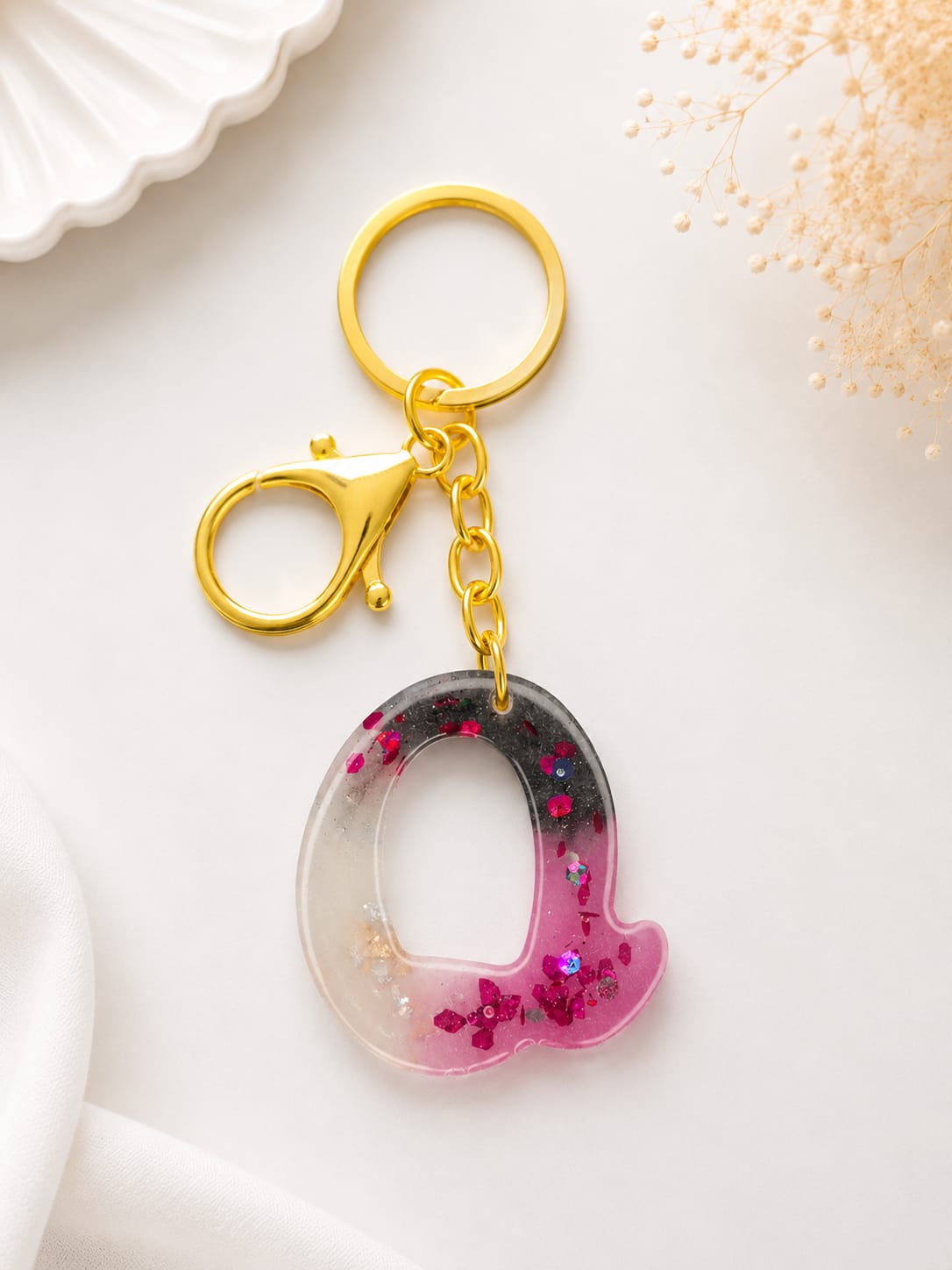 Resin Luxury Keychain