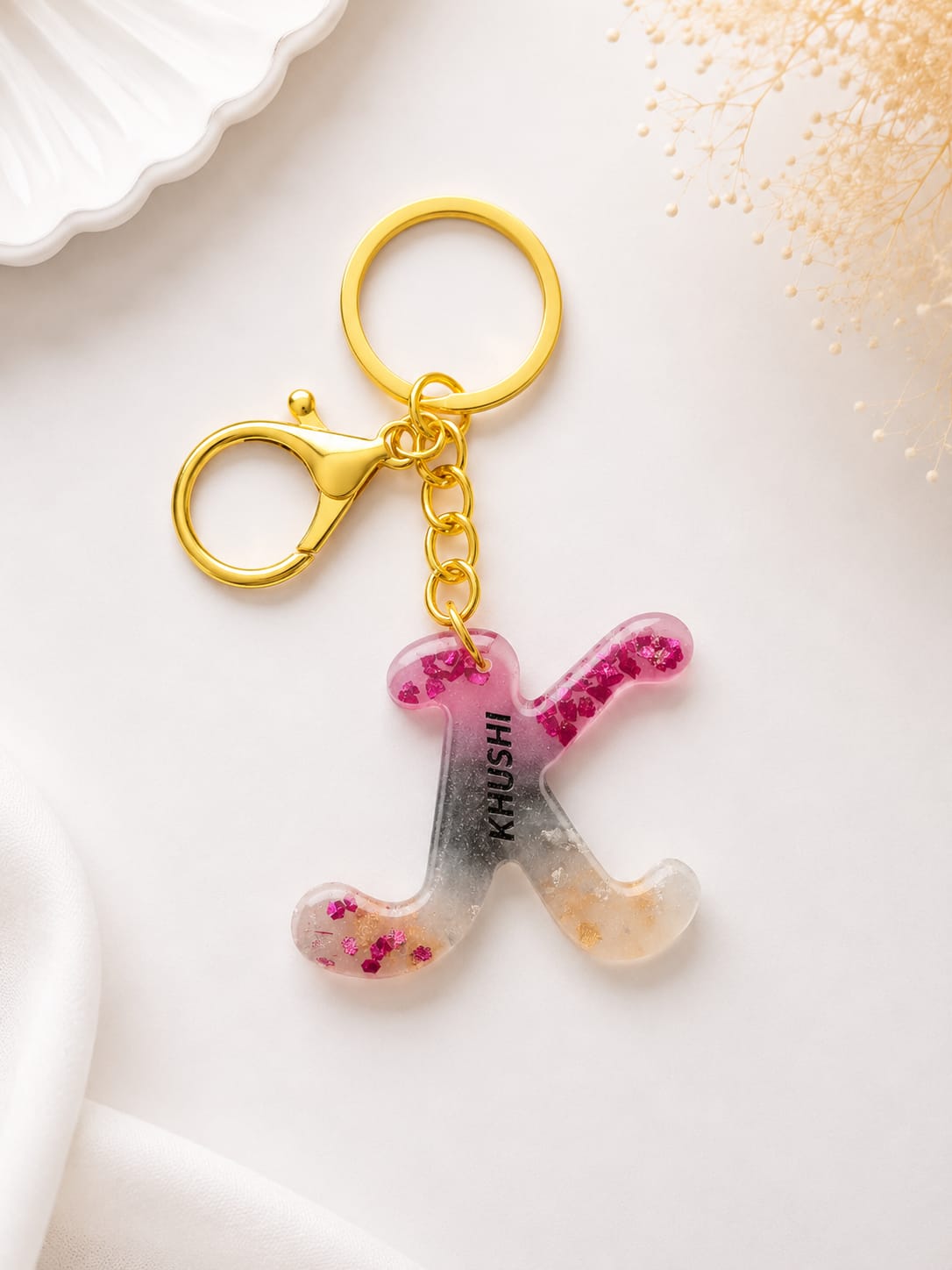 Resin Luxury Keychain