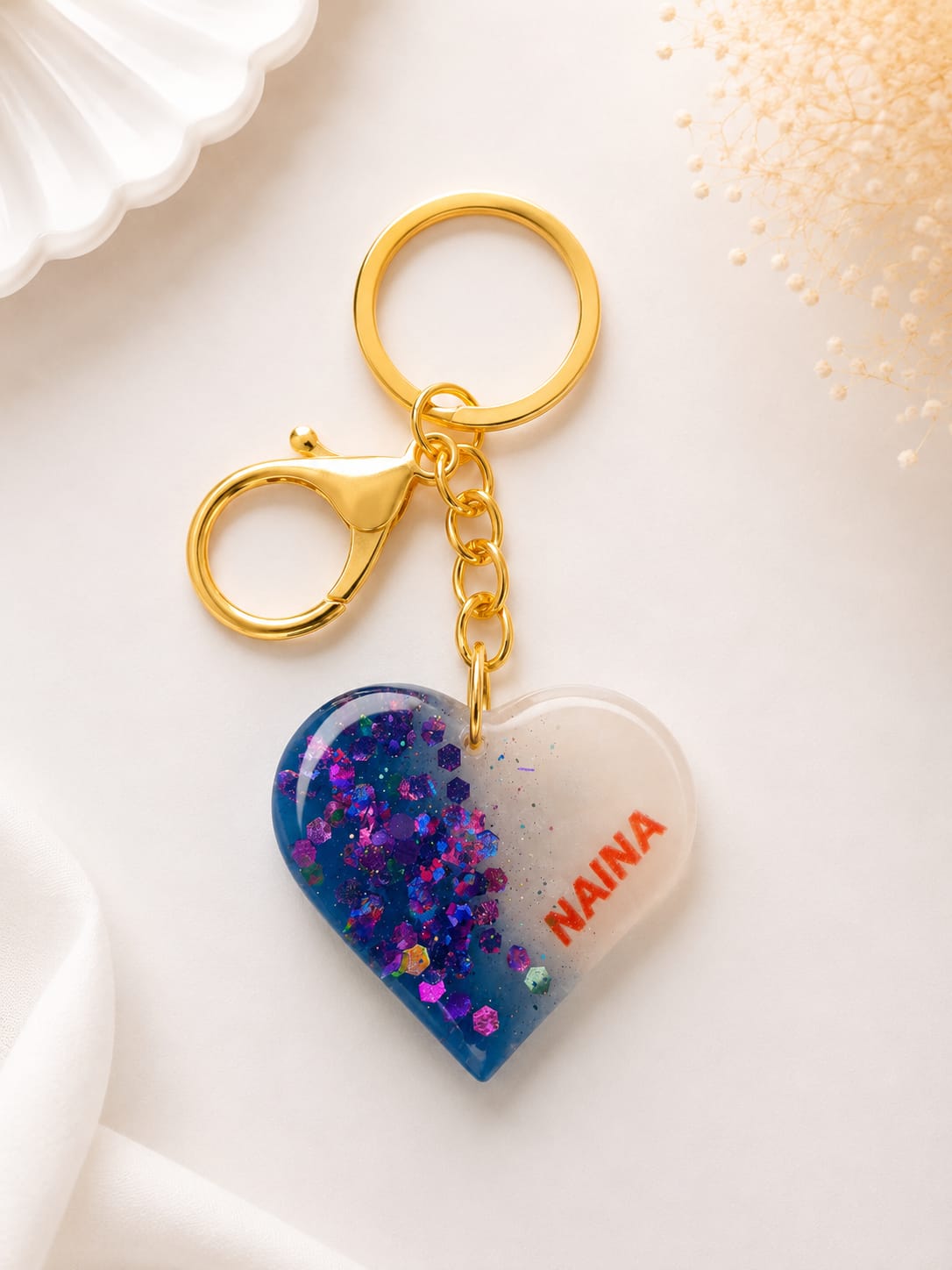Resin Luxury Keychain