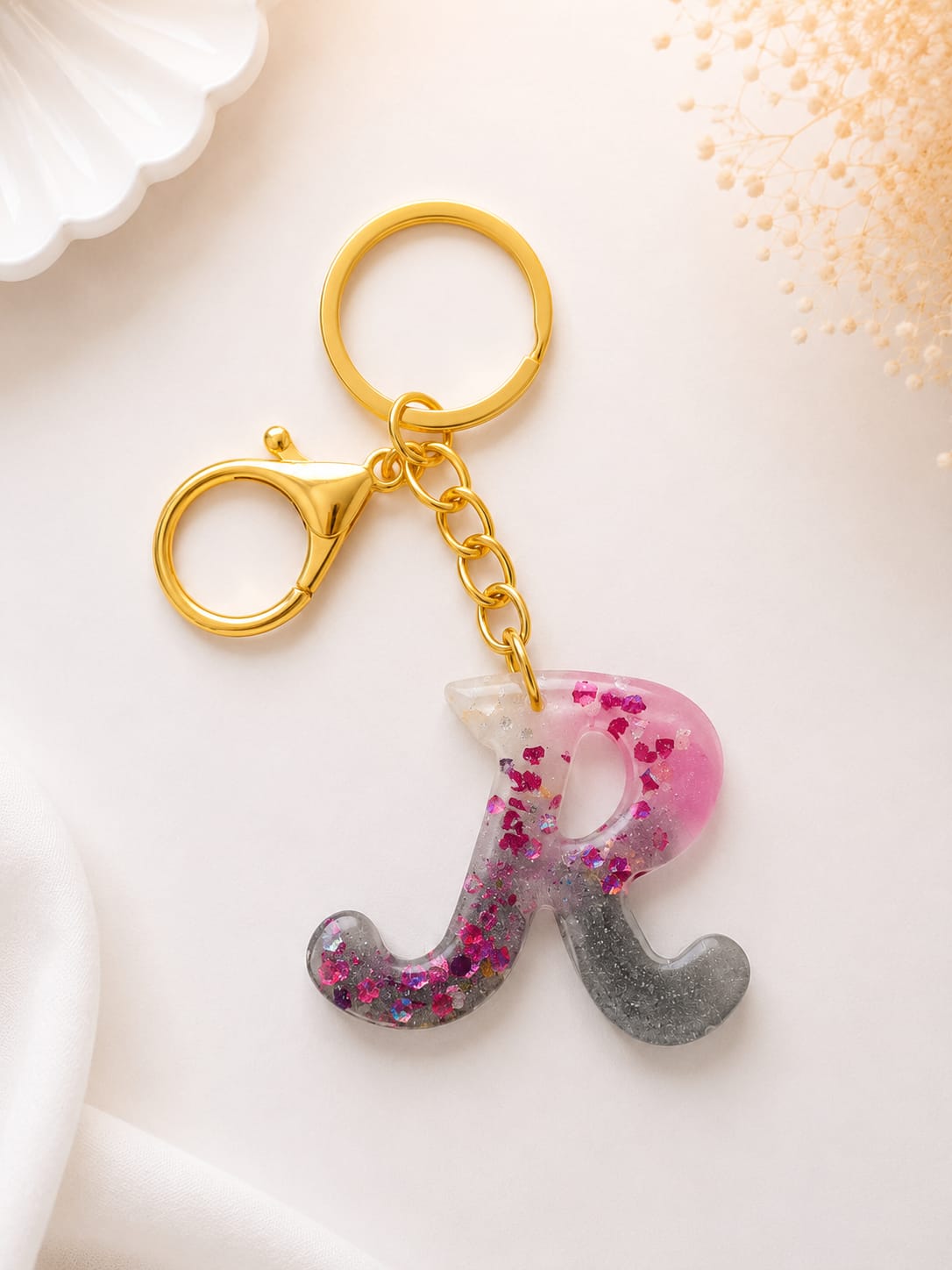 Resin Luxury Keychain