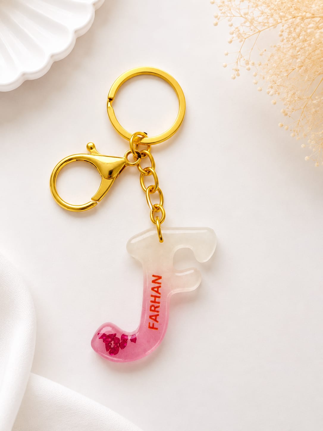 Resin Luxury Keychain