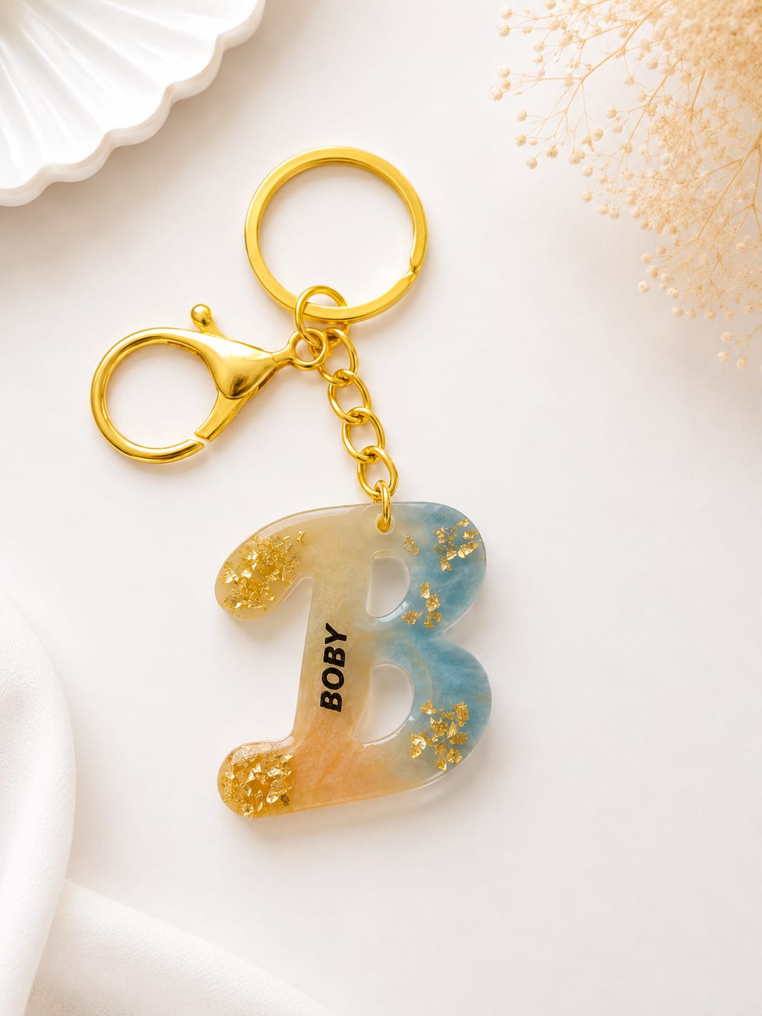 Resin Luxury Keychain