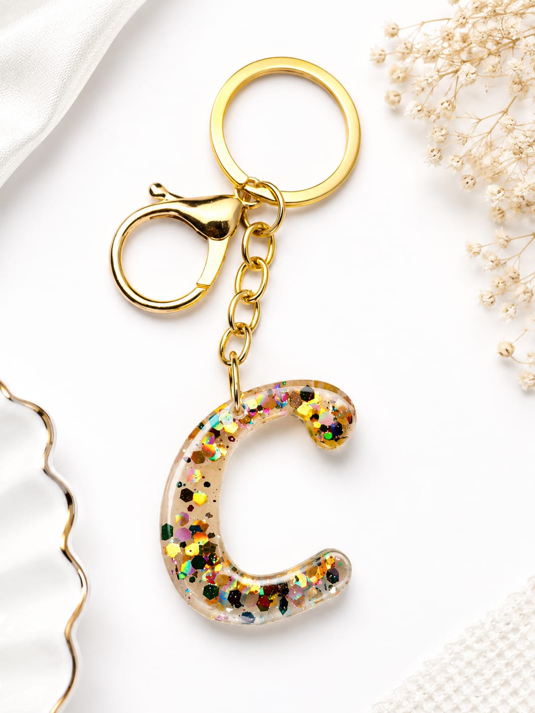 Resin Luxury Keychain