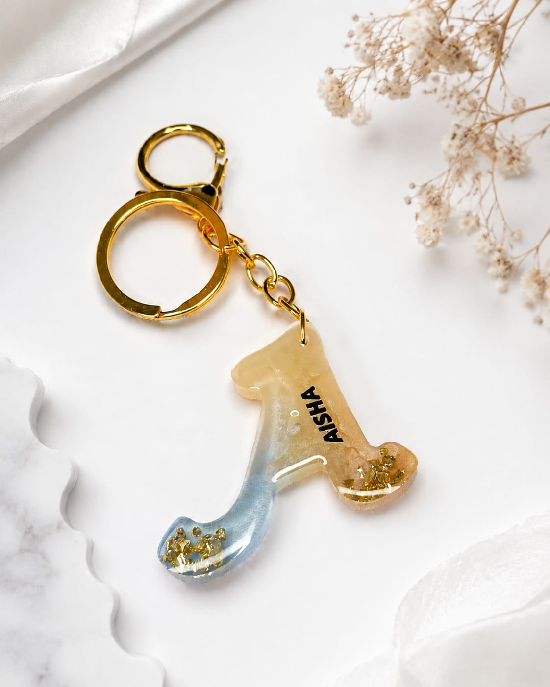 Resin Luxury Keychain