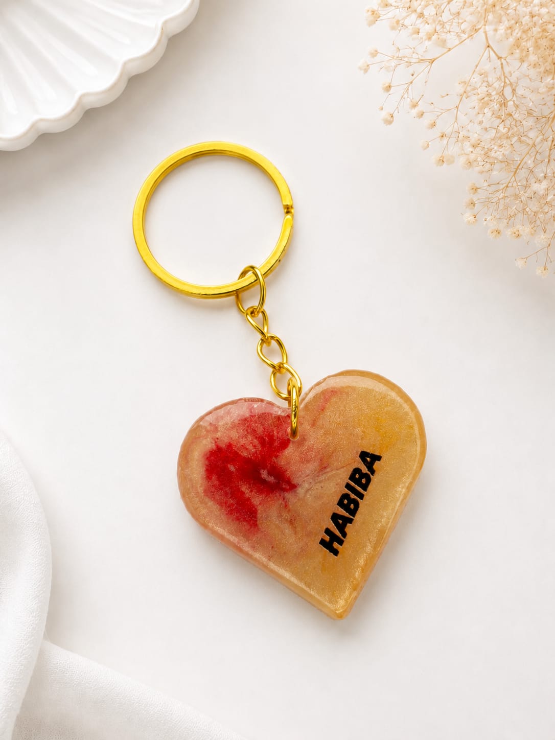 Resin Luxury Keychain