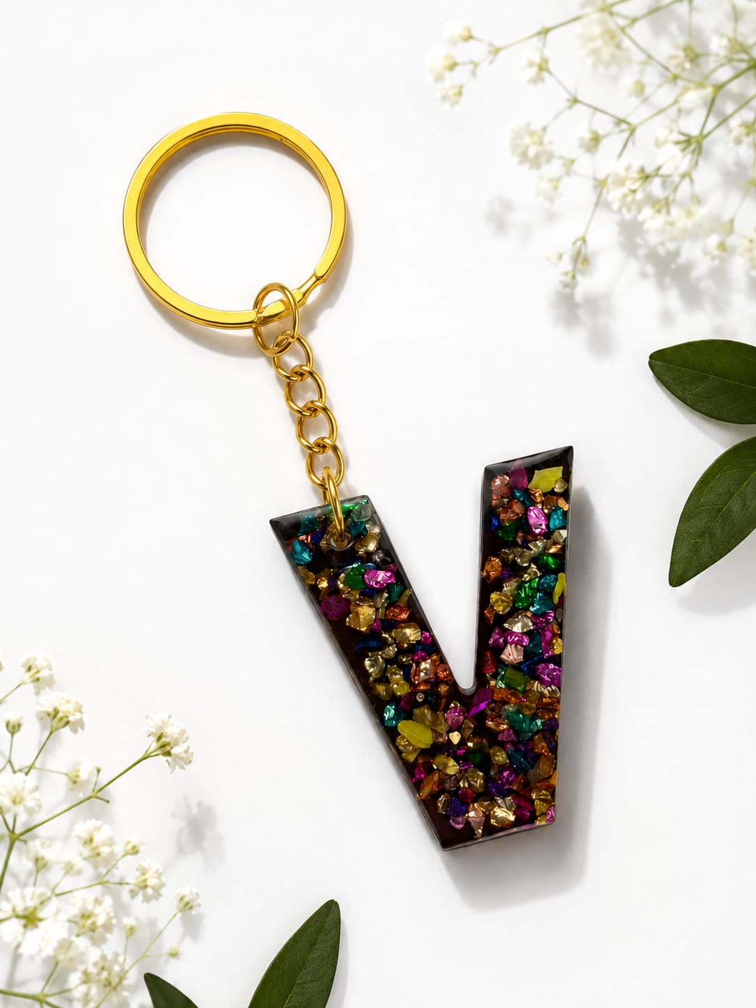 Resin Luxury Keychain