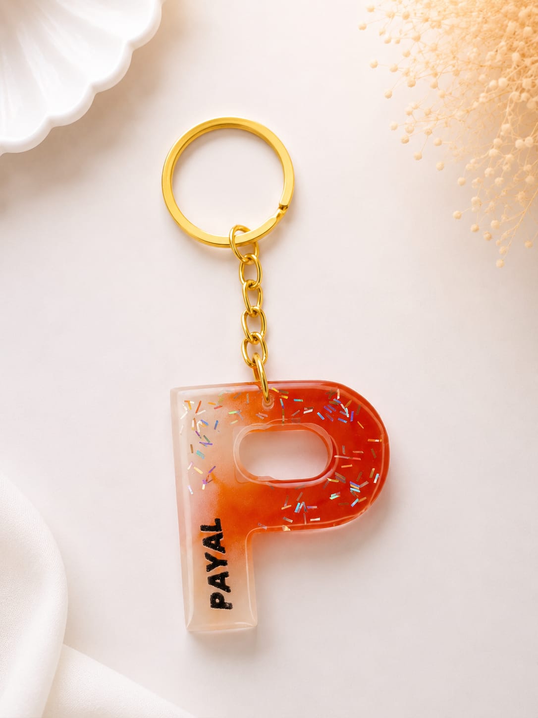 Resin Luxury Keychain