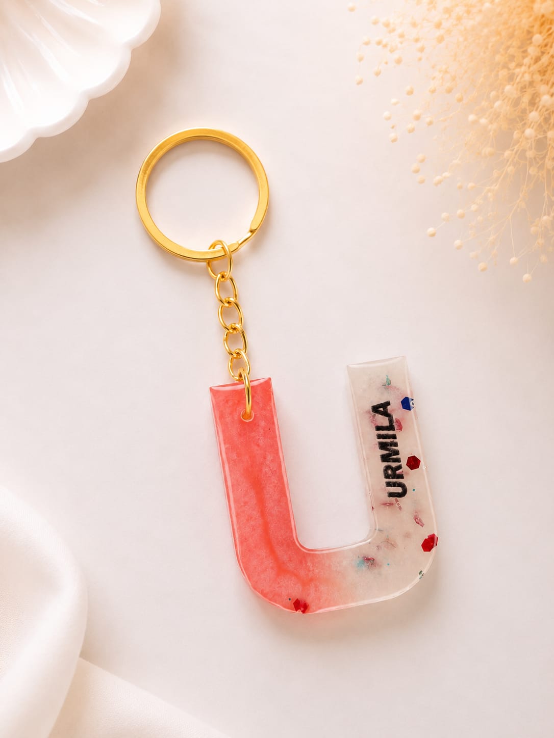 Resin Luxury Keychain