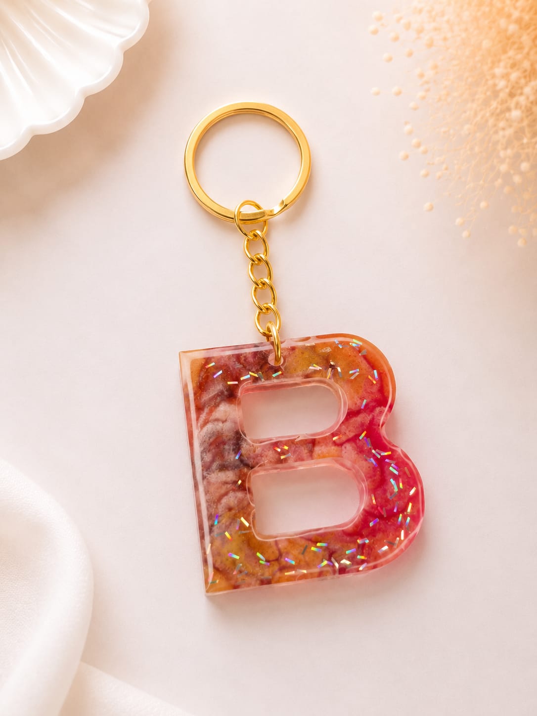 Resin Luxury Keychain