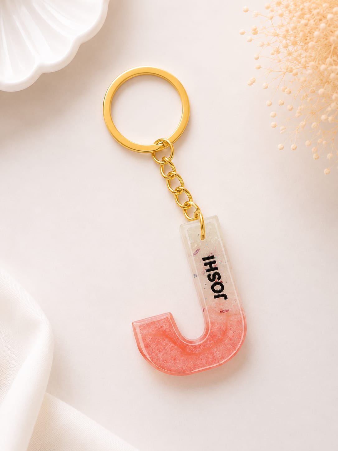 Resin Luxury Keychain