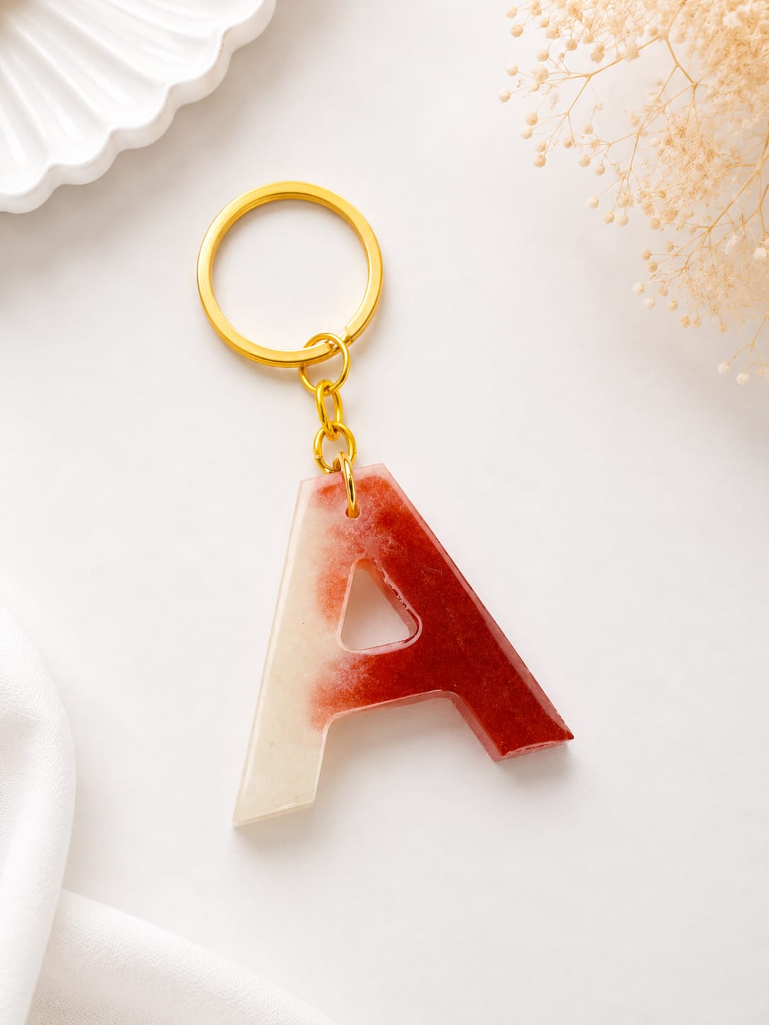 Resin Luxury Keychain