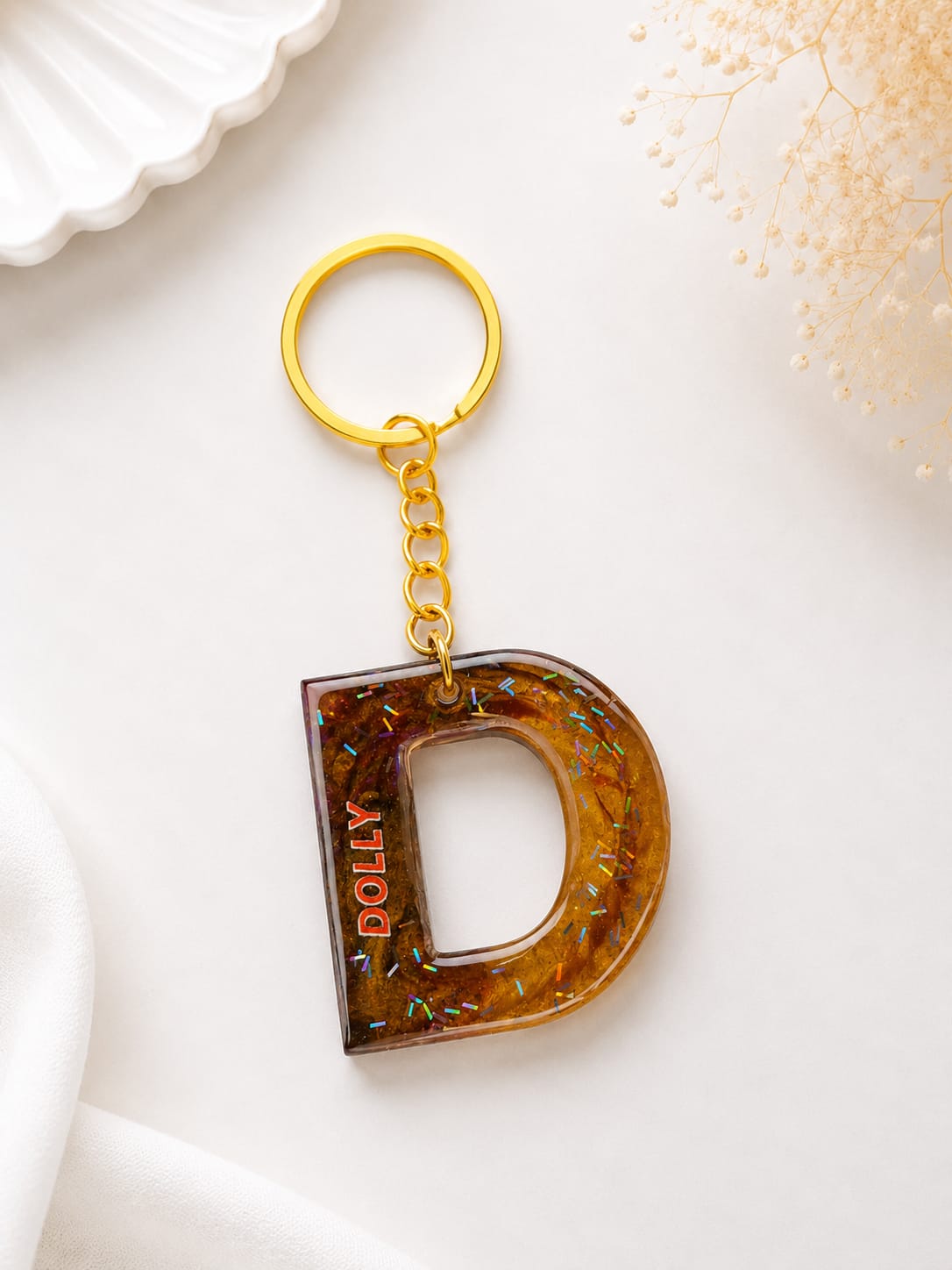Resin Luxury Keychain